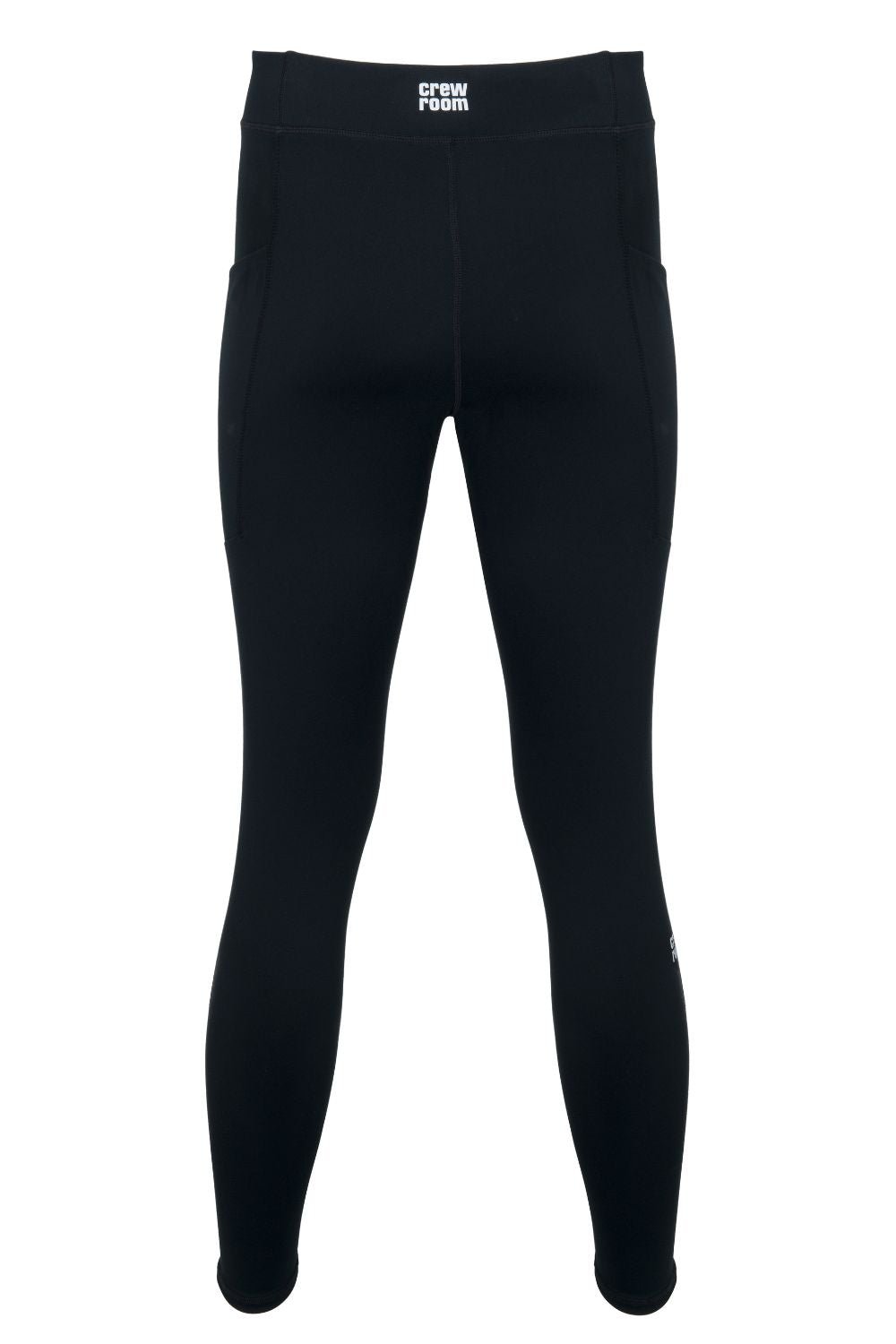 Men's Water Resistant Leggings with Pockets - Crewroom - S - Black