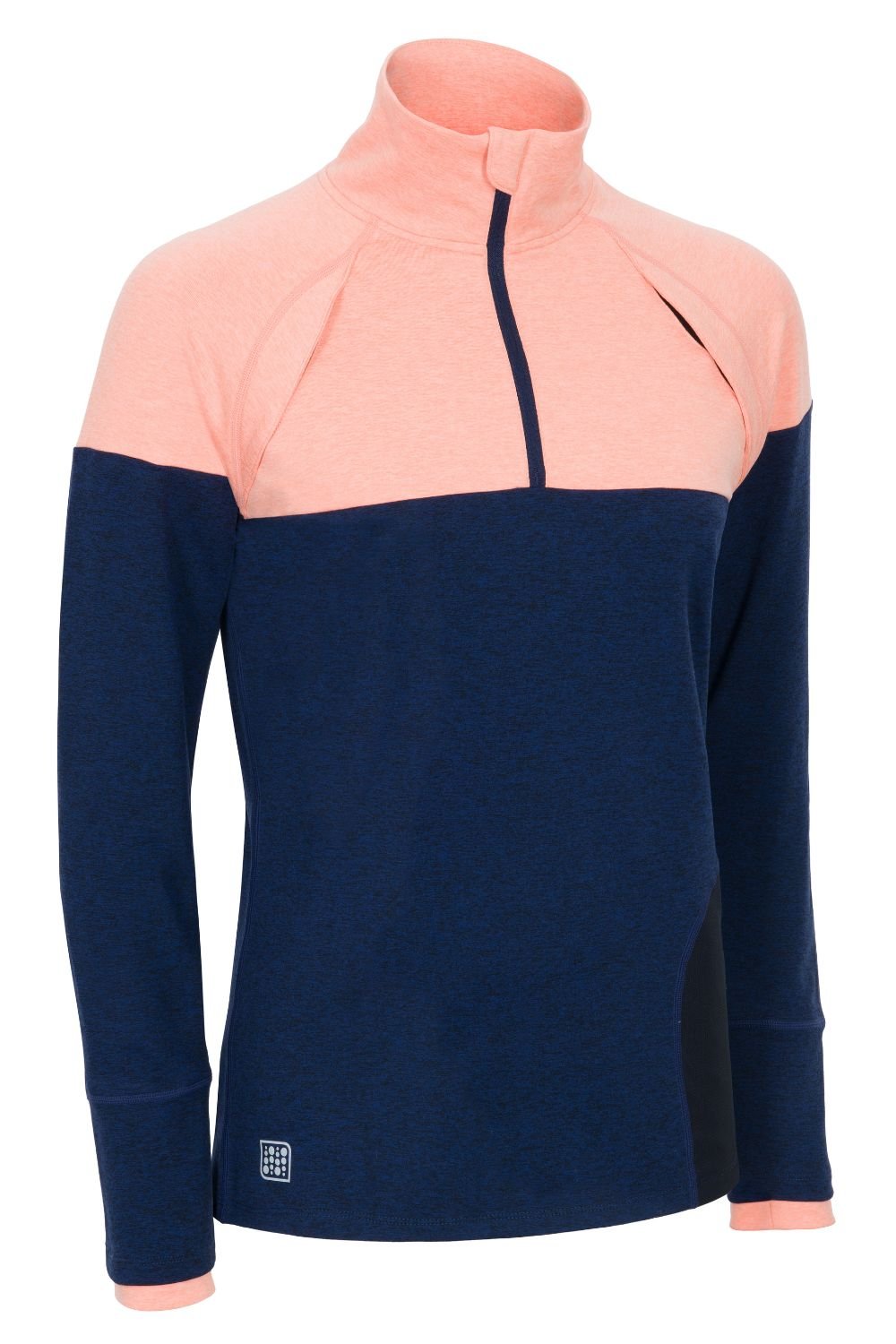 The South East Fleece (Women's) - Crewroom - XS - Peach/Dark Glitch