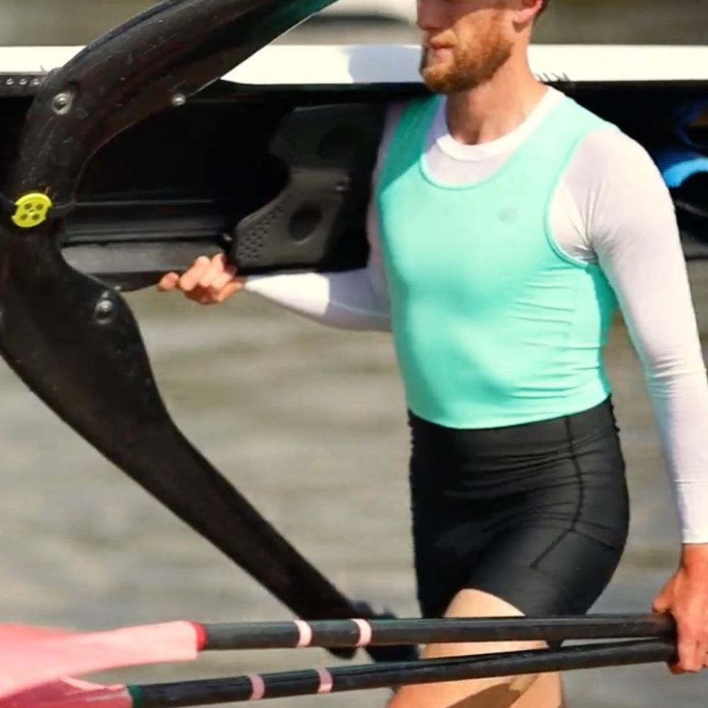 The Rowing Suit (Men's) - Crewroom - S - Foam Green Black