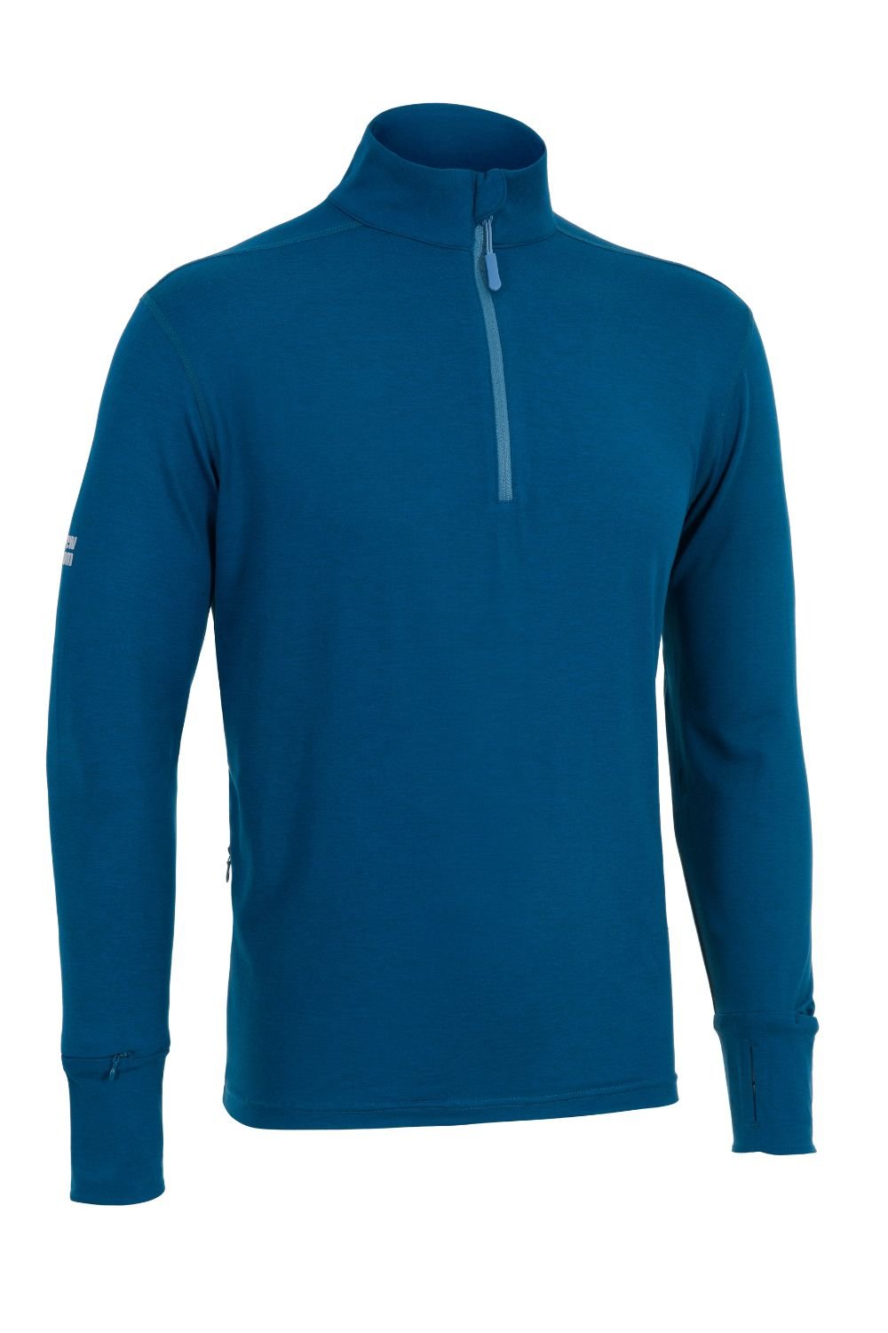 The Cloud 1/4 Zip Top (Men's) - Crewroom - S - Aegean Blue