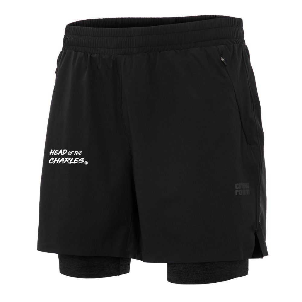 The HOCR 2 - in - 1 Ultra Short 5" (Men's) - Crewroom - S - Black