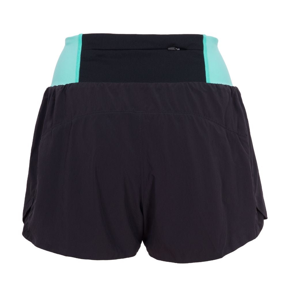 The Lined Endurance Short 3" (Women's) - Crewroom - XS - Black / Foam Green
