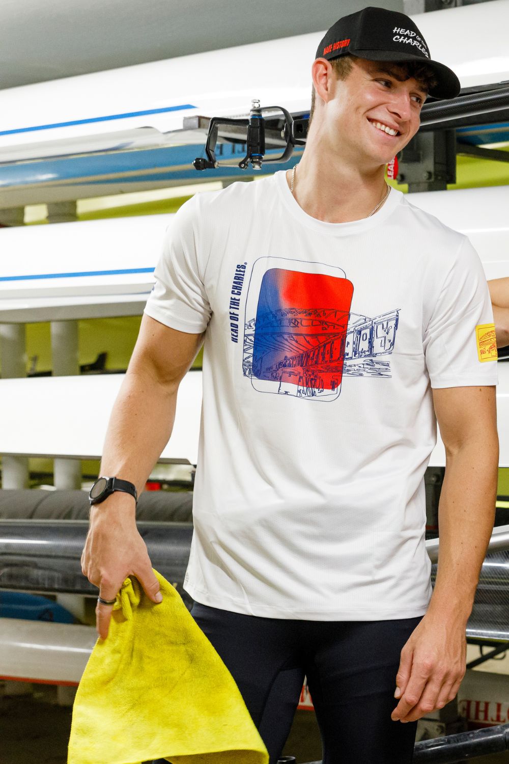 The HOCR Carbonised Bamboo Tee (Men's) - Crewroom - S - White