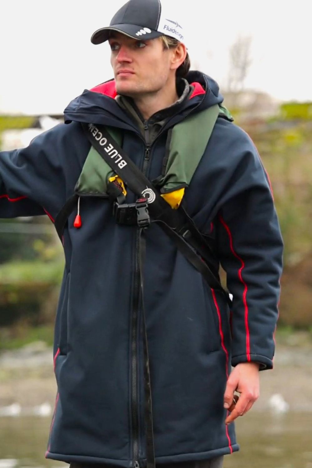 The Essential Igloo Jacket (Unisex) - Crewroom - S - M - Navy / Red