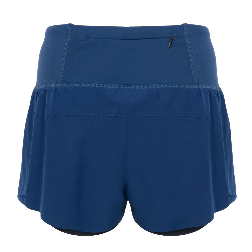 The Lined Endurance Shorts 3" (Women's) - Crewroom - XS - Blue / Grey