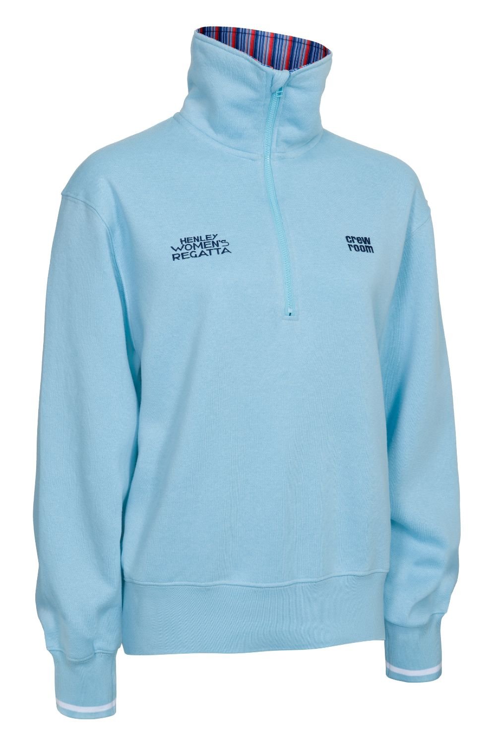 The HWR Light Blue 1/4 Zip Sweatshirt (2025) - Crewroom - XS - Light Blue