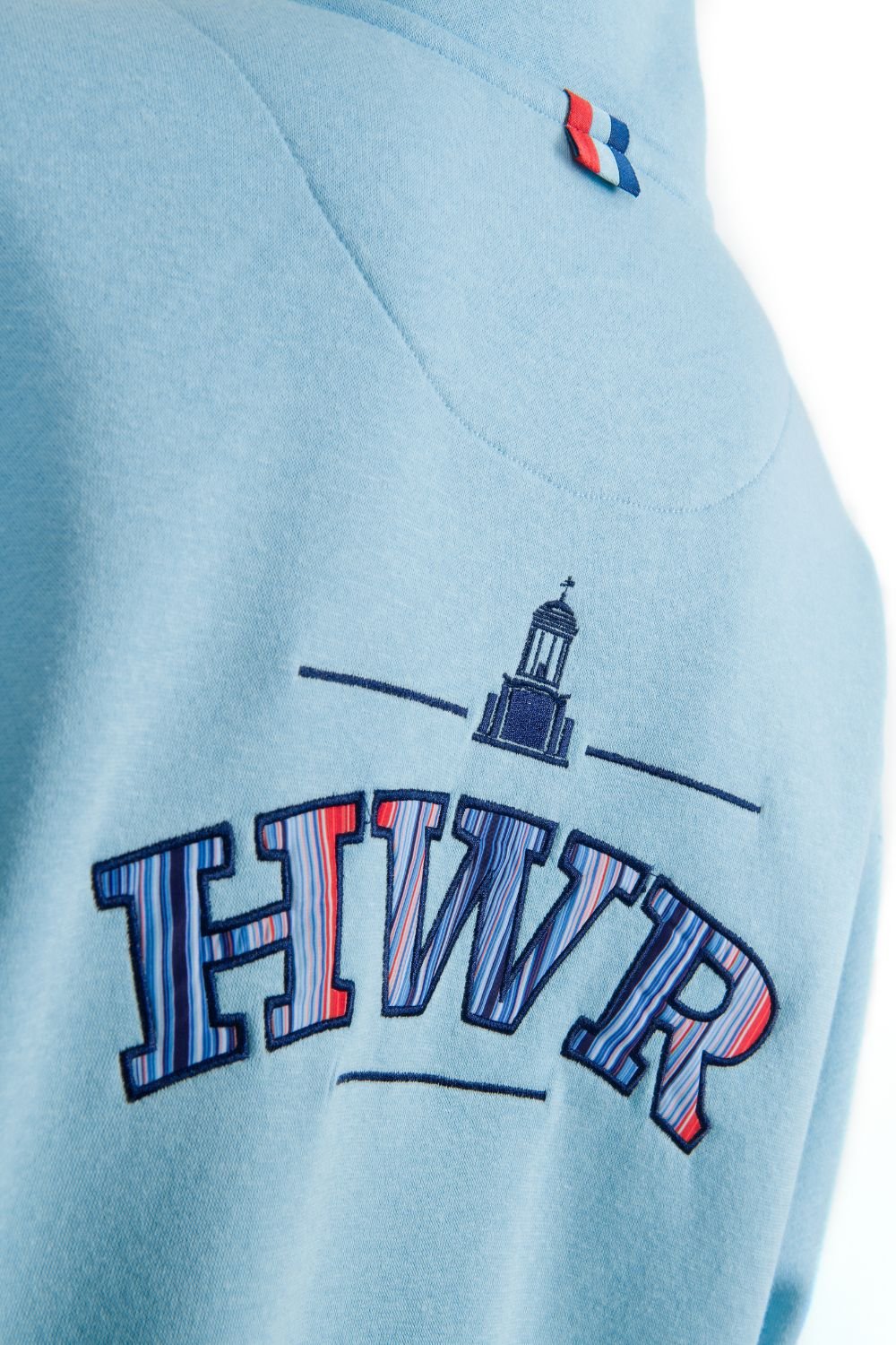 The HWR Light Blue 1/4 Zip Sweatshirt (2025) - Crewroom - XS - Light Blue