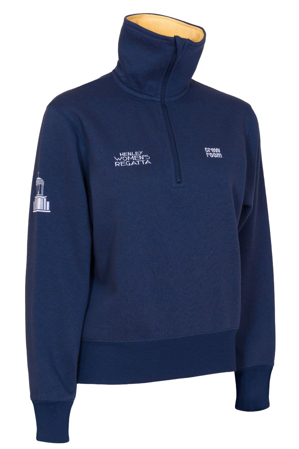 The HWR Navy 1/4 Zip Sweatshirt (Temple Island) - Crewroom - XS - Navy