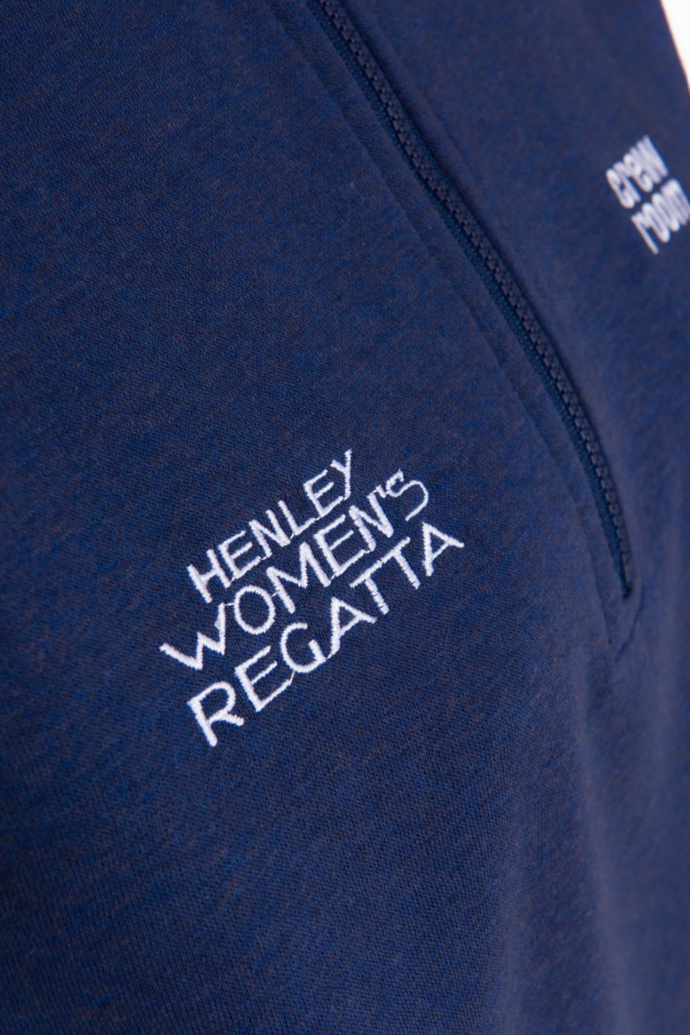 The HWR Navy 1/4 Zip Sweatshirt (Temple Island) - Crewroom - XS - Navy