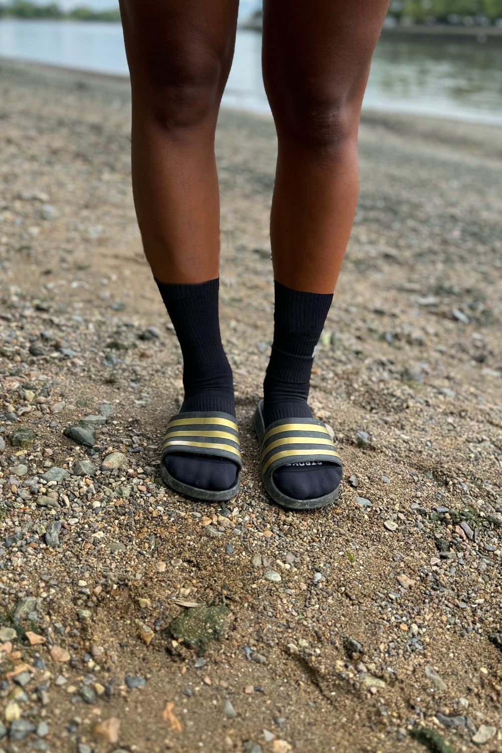 The Rowing Sock (Double Pack) - Crewroom - S/M - Black & Navy