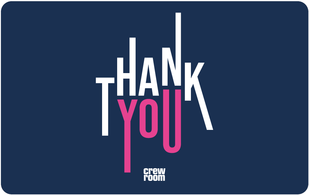 Crewroom Gift Card - Crewroom - Thanks - £5