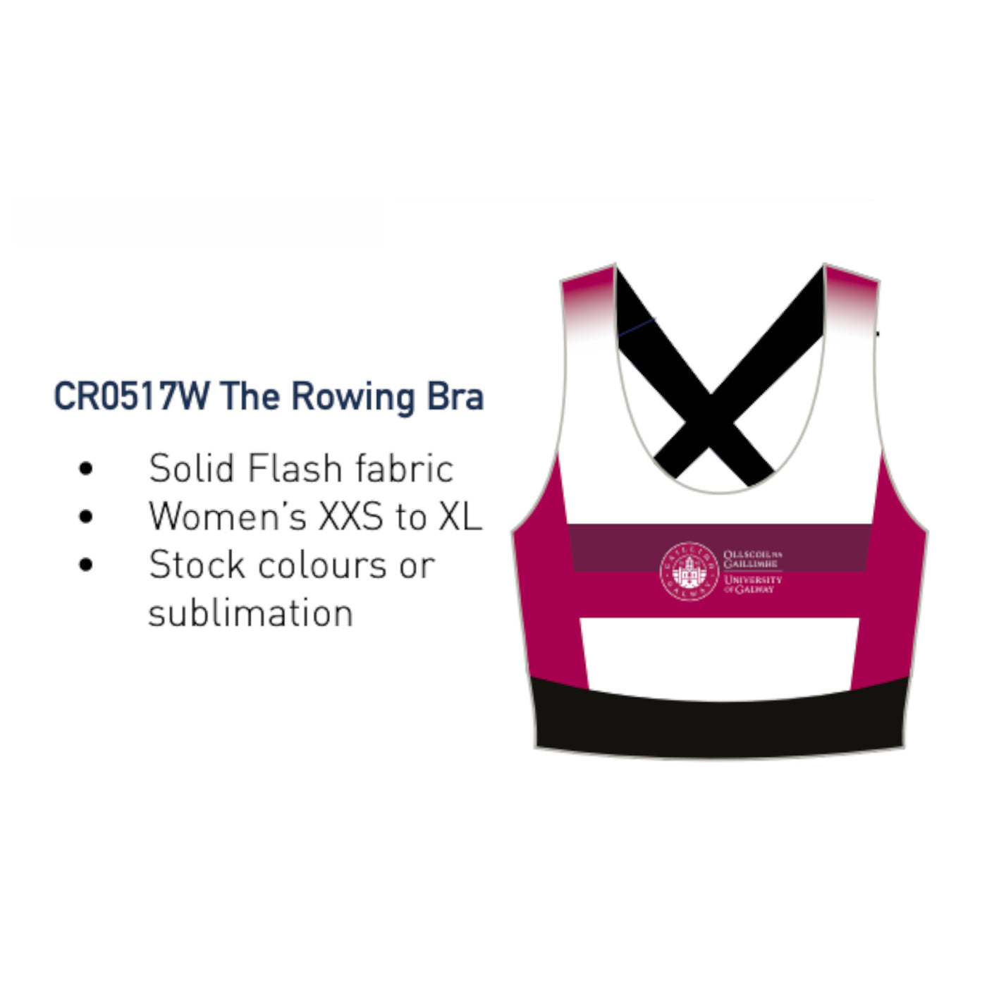 Custom Kit - The Rowing Bra - Crewroom -