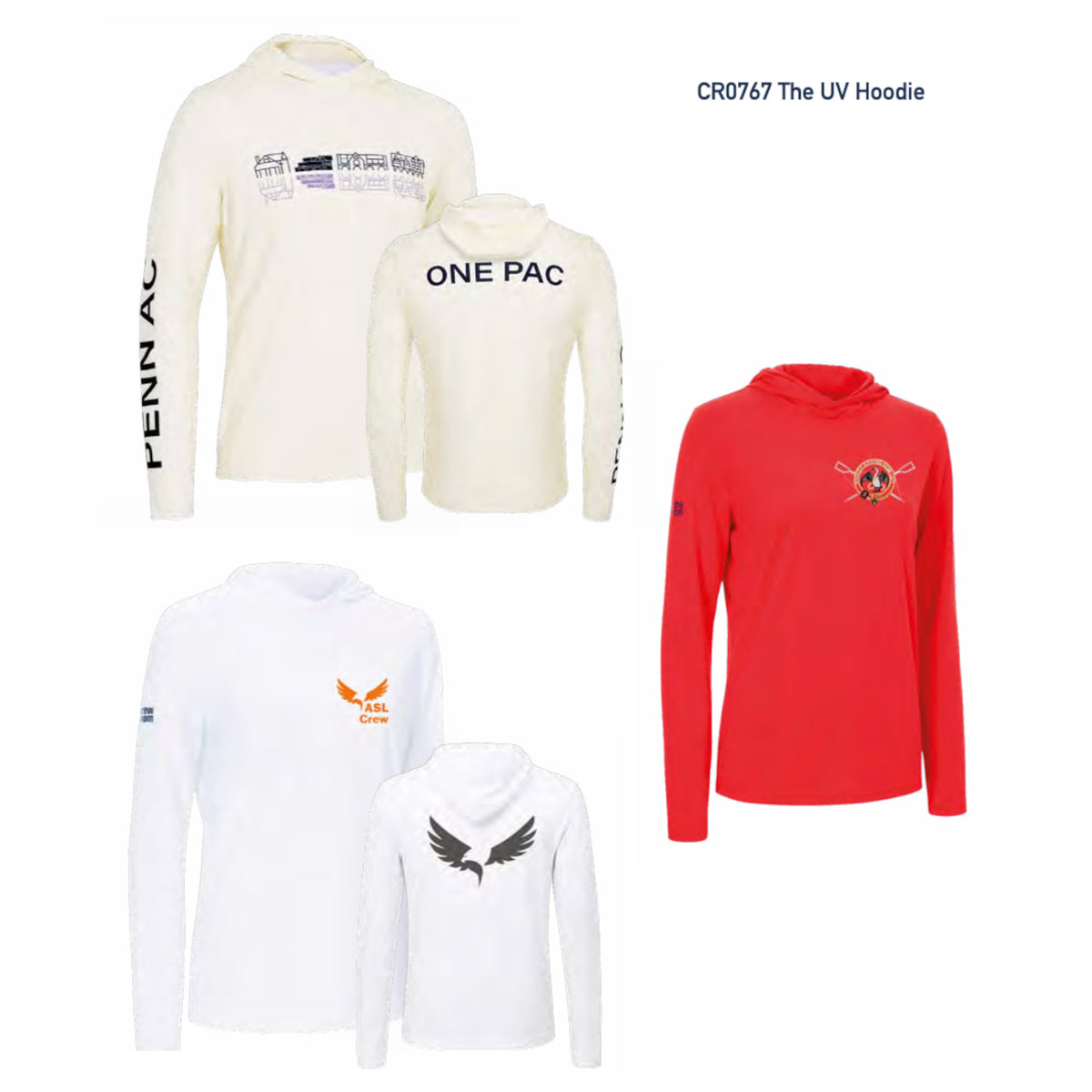 Custom Kit - The Long Sleeve UV Hoodie - Crewroom -