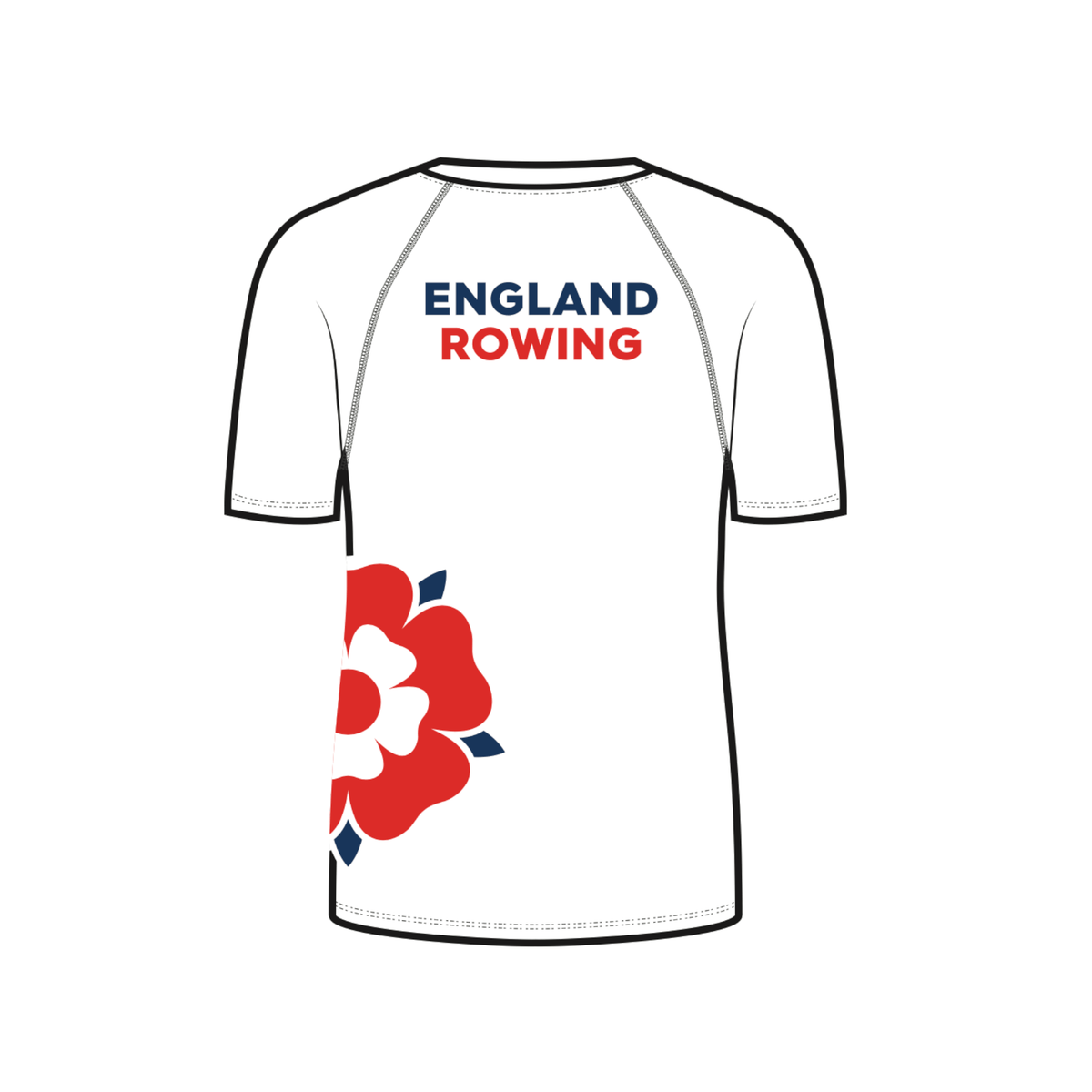 England Rowing Men's Carbonised Bamboo Tee - Crewroom - XS - Black