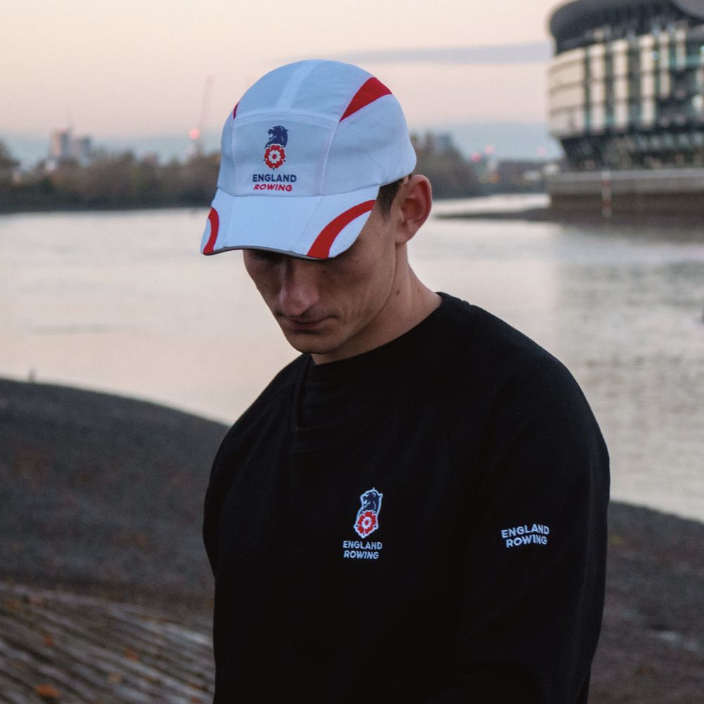 England Rowing Merchandise Vapour - X Cap - Crewroom - White - Red -