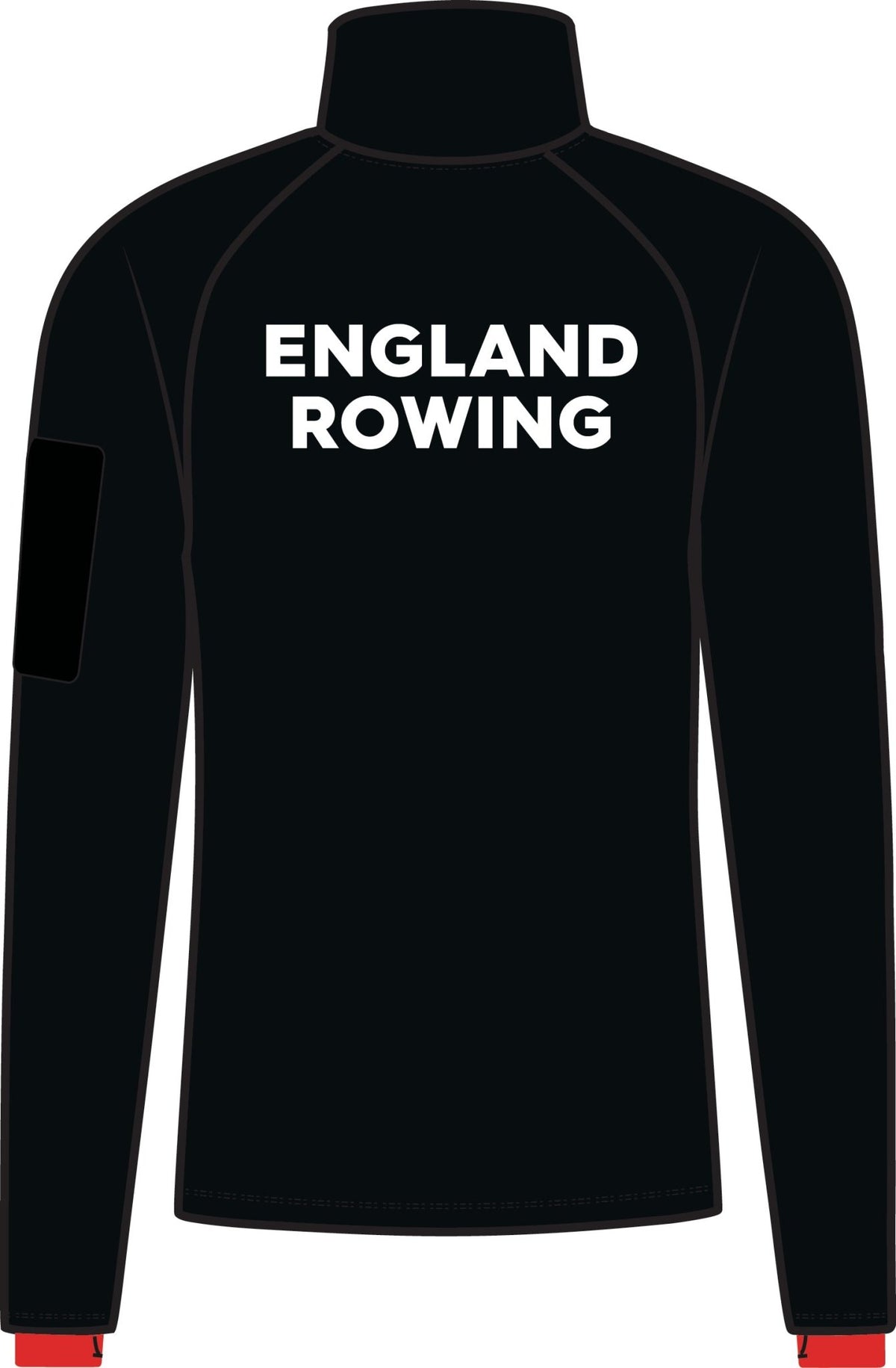 England Rowing Women's 1/4 Zip Water Resistant Top - Crewroom - XS -