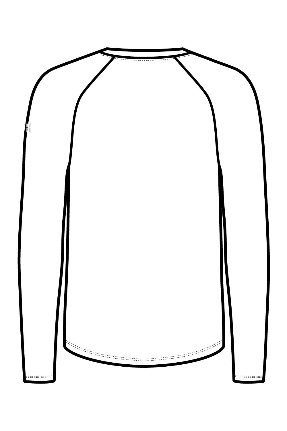 HWR Carbonised Bamboo Top (2023) - Crewroom - XS - HWR Sublimation