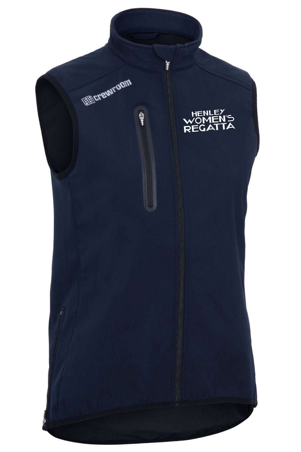 The HWR Jasper Softshell Gilet (Women's) - Crewroom - XS - Navy