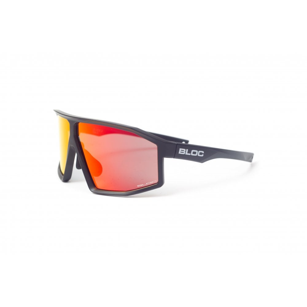 Bloc Blade 2 Sunglasses | Matt Black Red Mirror - Crewroom - Matt Black Red Mirror -