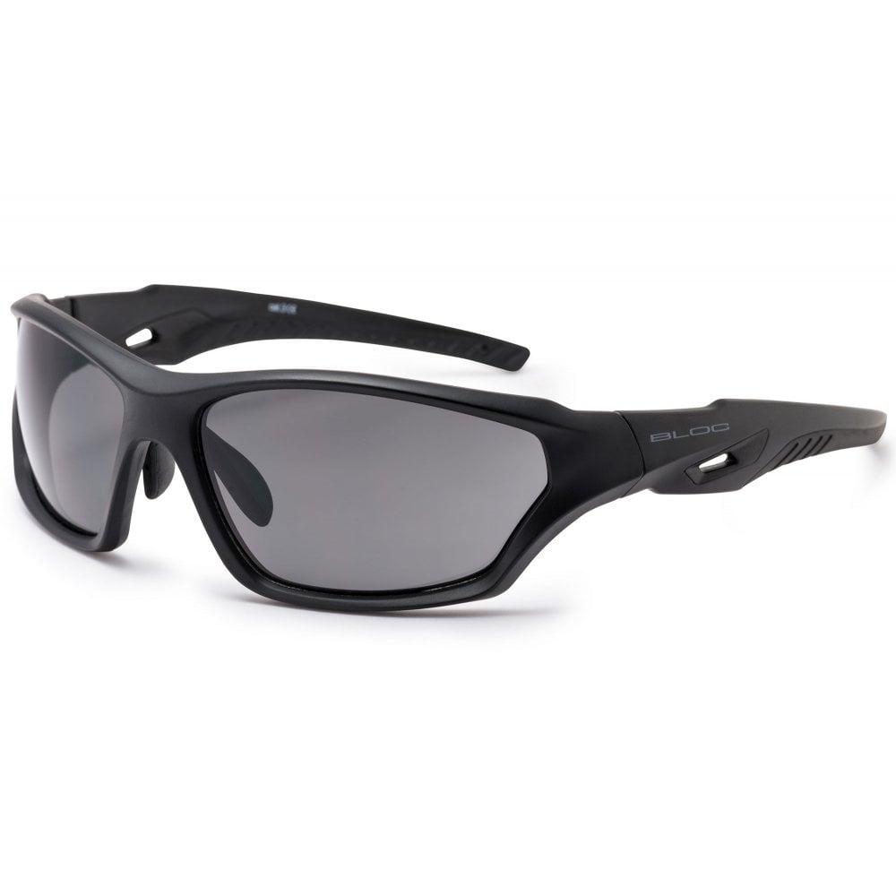 Bloc Beck Sunglasses | Matt Black Polarised Grey - Crewroom - Matt Black Polarised Grey -