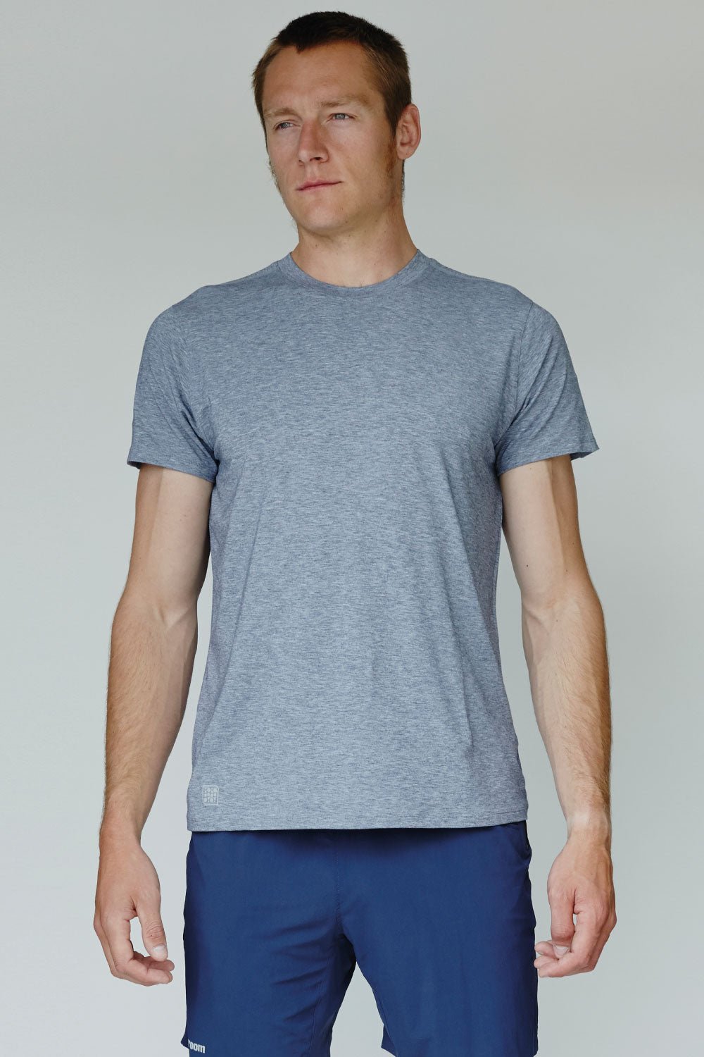 The Michigan Tee (Men's) - Crewroom - S - Castle Rock Grey
