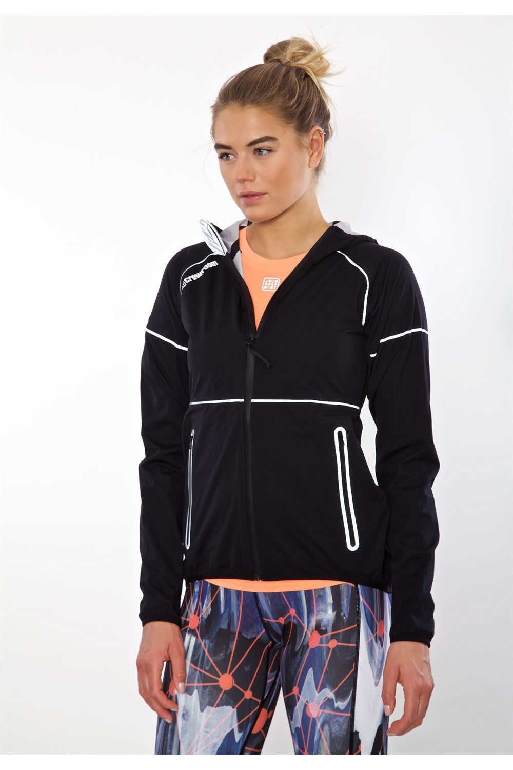 Urban run online thermal wind jacket