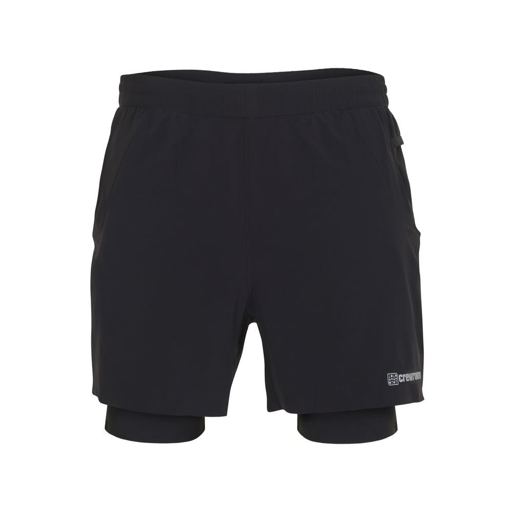 The 2 - in - 1 Discover Short 5" (Men's) - Crewroom - S - Black