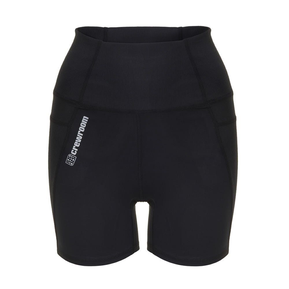The High Waist Rowing Short Short 5" - Crewroom - XS - Black