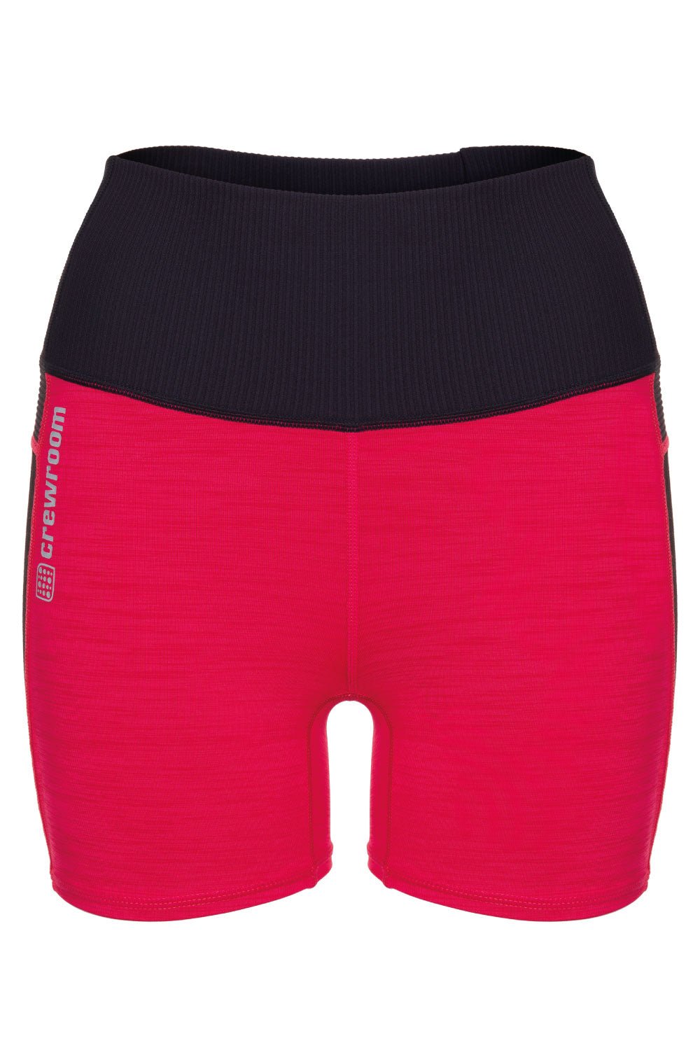 The High Waist Rowing Short Short 5" - Crewroom - XS - Pomegranate Glitch