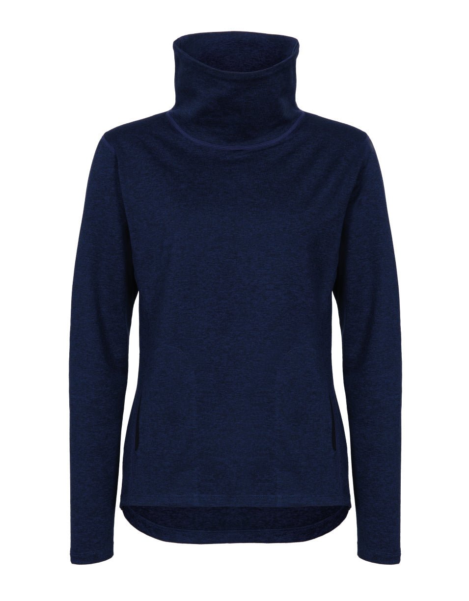 The Throw on Jumper (Women's) - Crewroom - XS - Navy Glitch