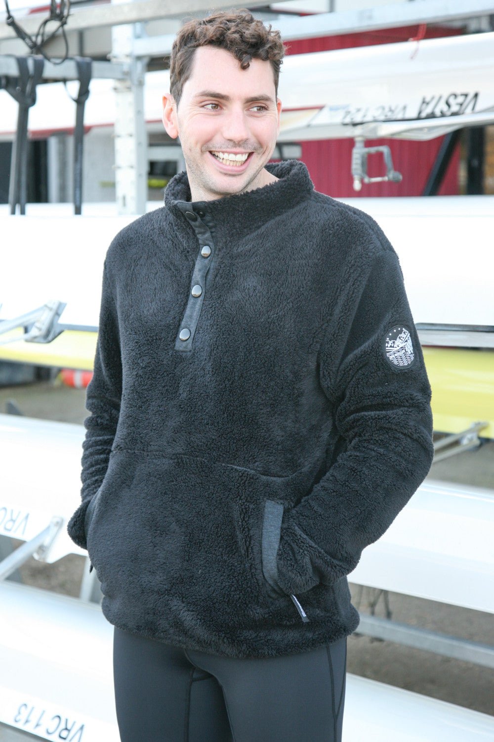 The Black Yeti Fleece (Men's) - Crewroom - S - Black