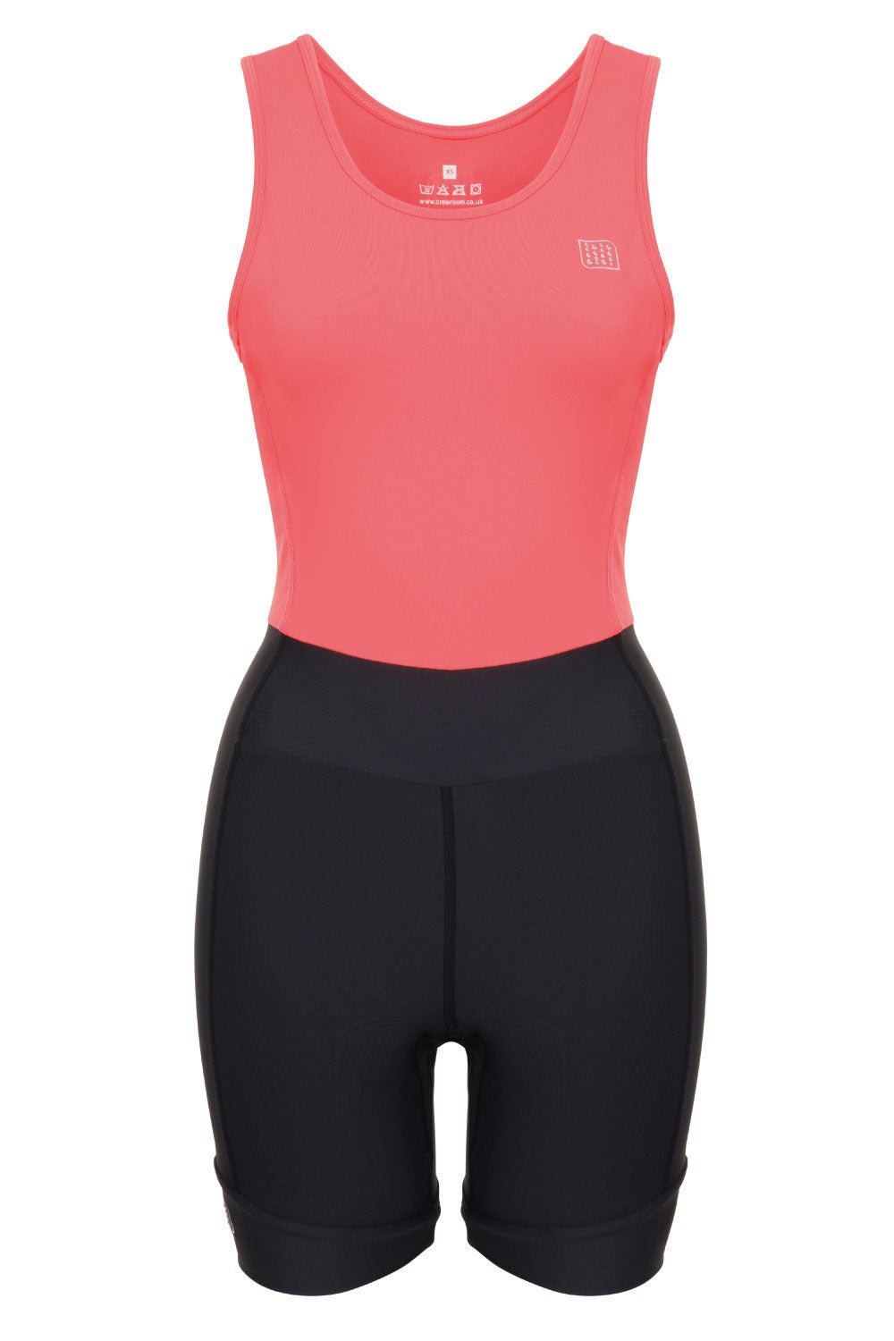 The Rowing Suit (Women's) - Crewroom - XS - Coral Alert Black