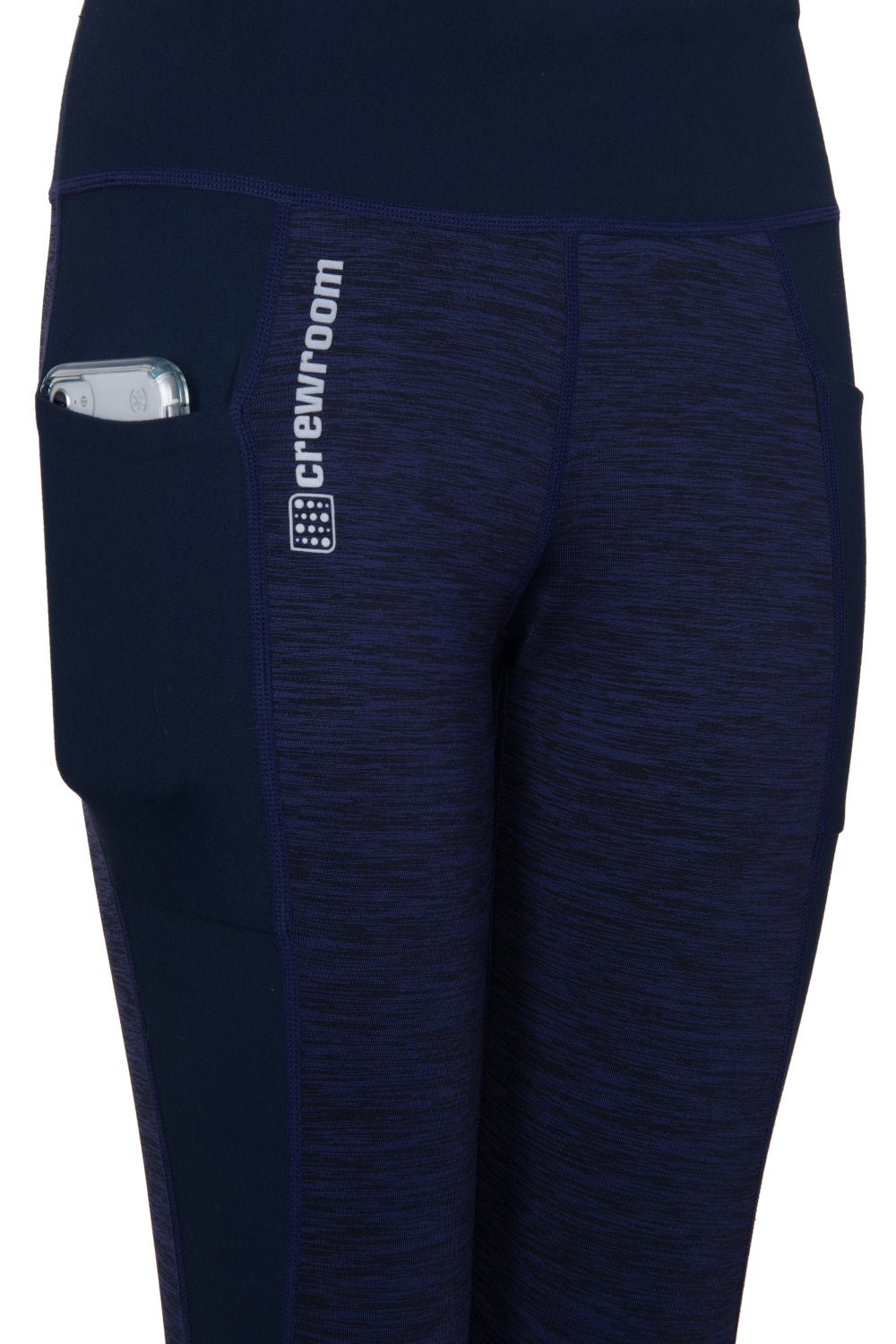 No Fuss Legging II (Women's) - Crewroom - XS - Navy Glitch