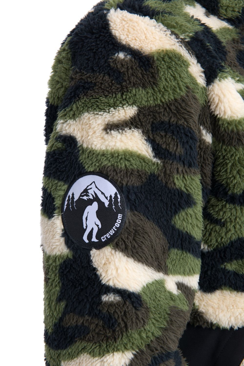 The Full Zip Yeti Fleece (Men's) - Crewroom - S - Camo Green