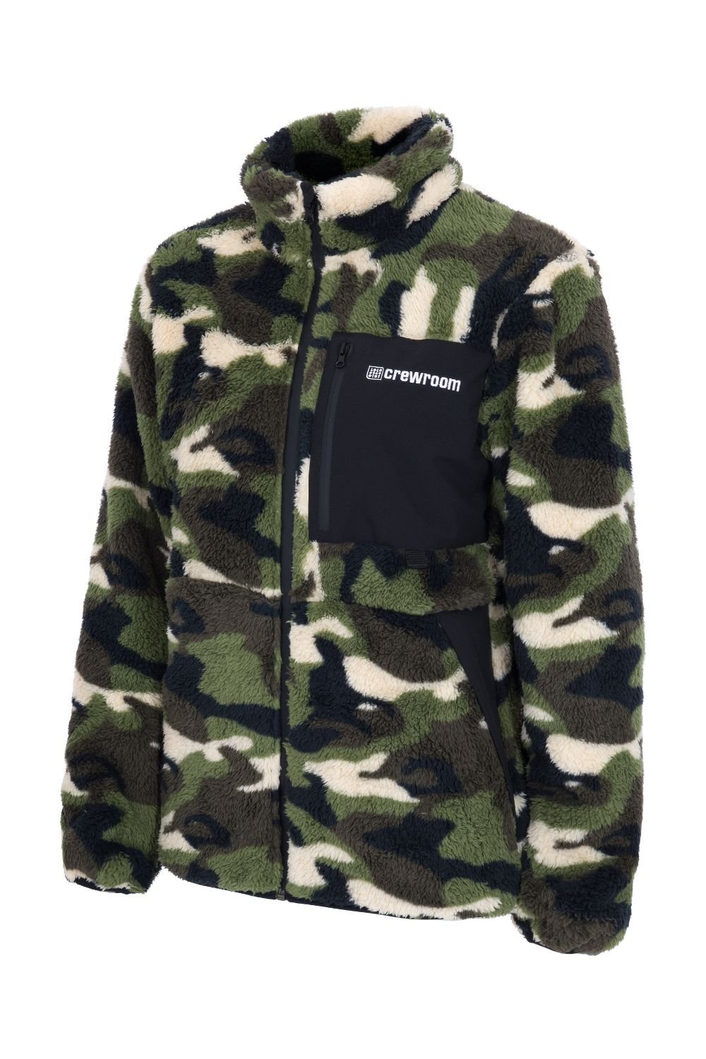 The Full Zip Yeti Fleece (Women's) - Crewroom - XS - Camo Green