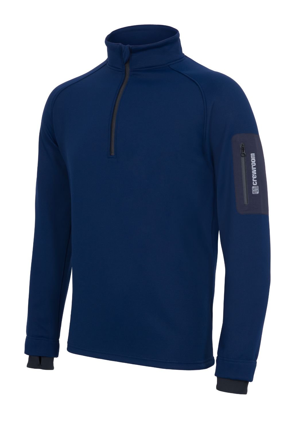 The 1/4 Zip Water Resistant Top (Men's) - Crewroom - S - Navy