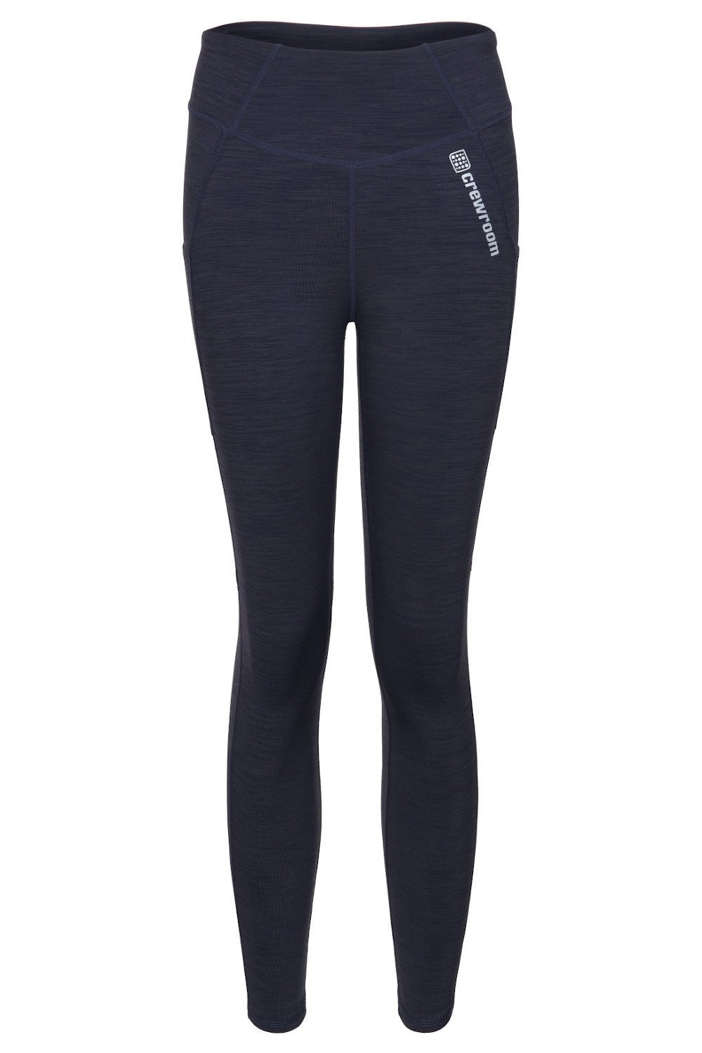 The No Fuss 7/8 Legging Double Black (Women's) - Crewroom - XS - Double Black Glitch