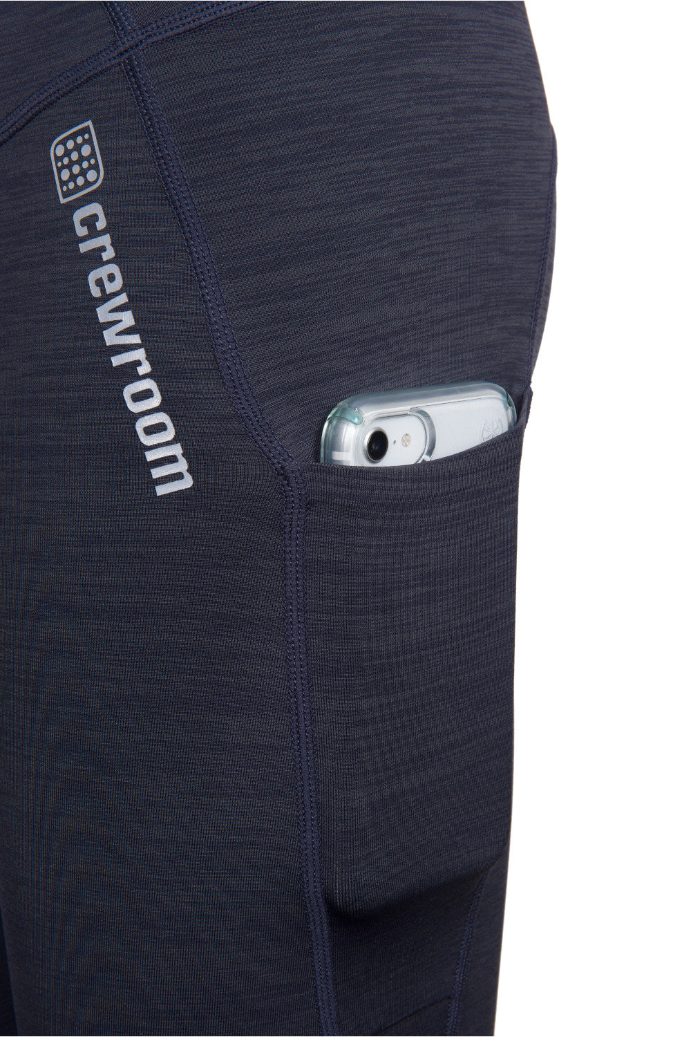 The No Fuss 7/8 Legging Double Black (Women's)