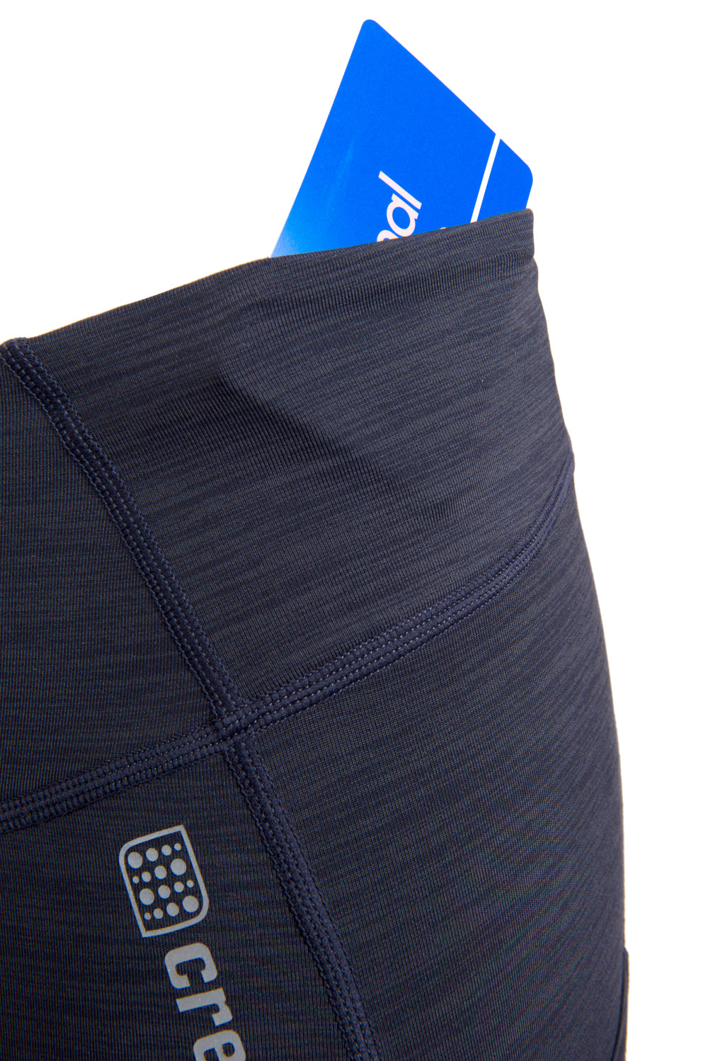 The No Fuss 7/8 Legging Double Black (Women's)