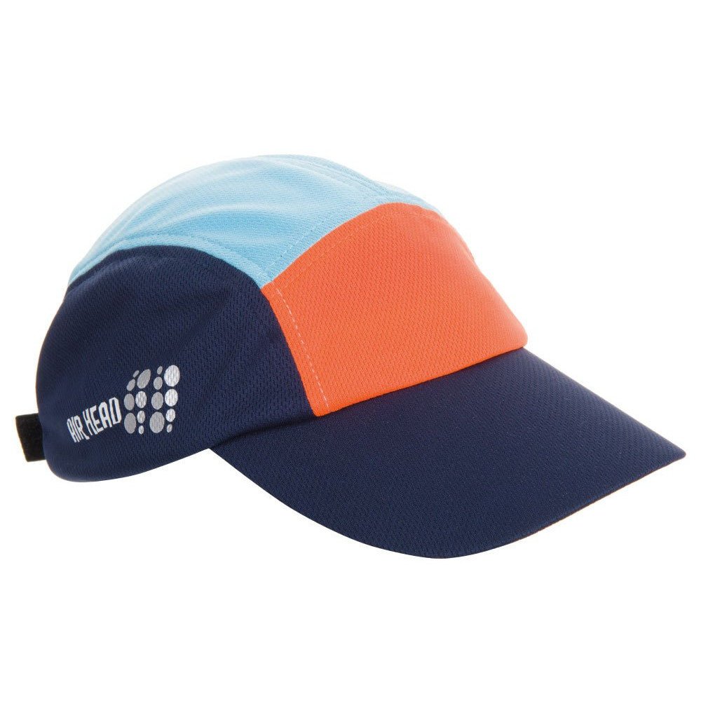 The Air Head Race Cap - Crewroom - Navy Blue Orange -