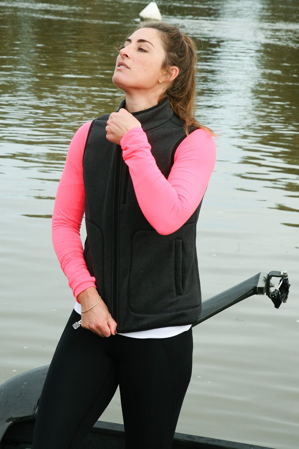 The Lake Lucerne Gilet (Women's) - Crewroom - XS - Black