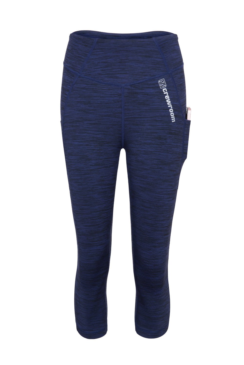 No Fuss Crop II (Women's) - Crewroom - XS - Navy Glitch