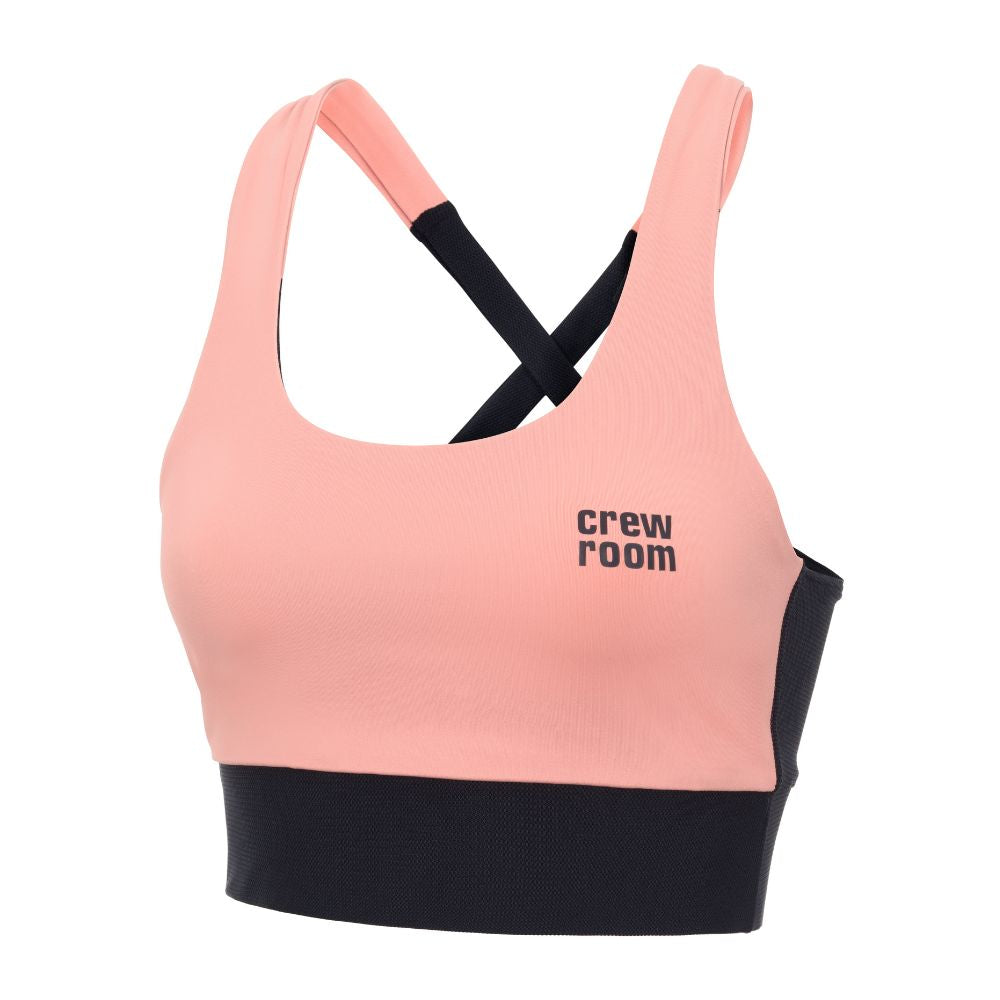 The Rowing Bra (Peach) | Women's Sports Bras | Crewroom