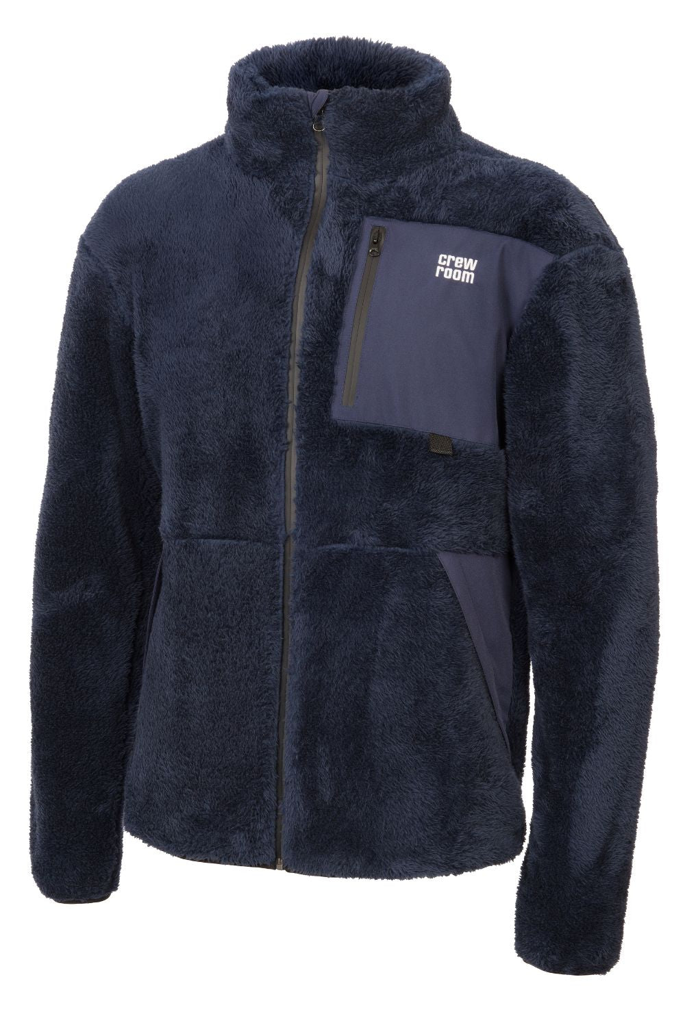 The Full Zip Yeti Fleece (Mens/Navy) | Men's Mid-Layer Tops | Crewroom