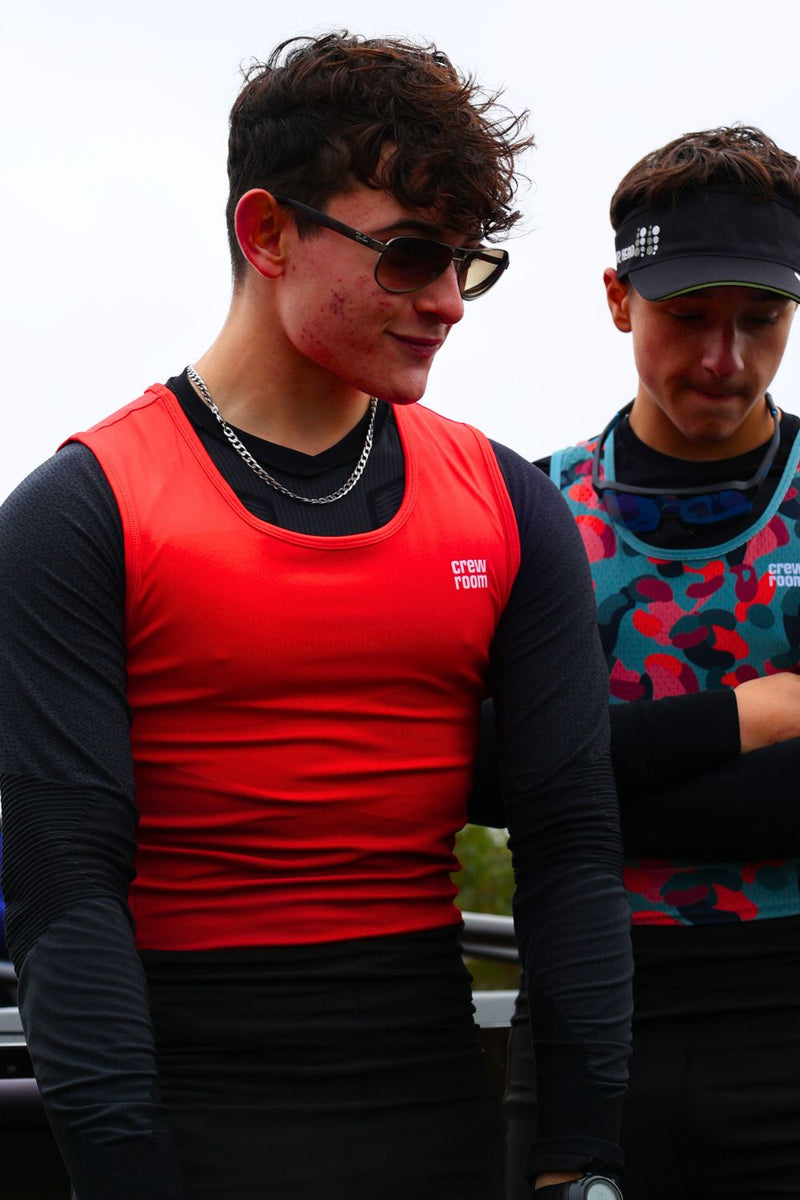 Elite Rowers The Elite Rowing Suit (Men's/Orange Black) | Men's Unisuits | Crewroom