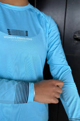 The WEHORR Carbonised Bamboo Long Sleeve Top (Women's) - Crewroom - XS - WHEHORR26