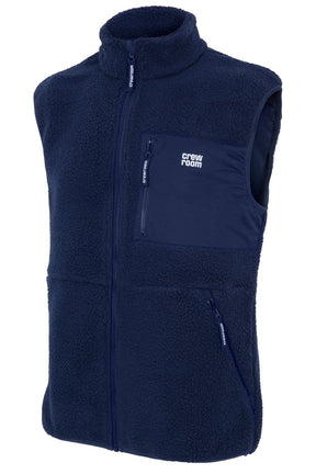 The Yeti Fleece Gilet (Men's) - Crewroom - S - Navy