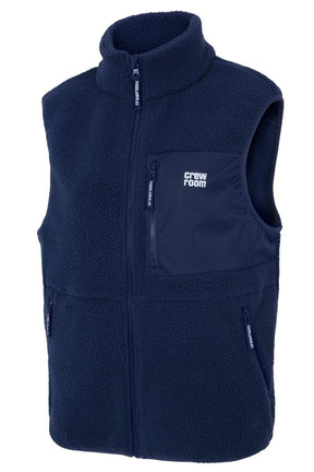 The Yeti Fleece Gilet (Women's) - Crewroom - XS - Navy/Navy
