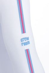 The Stripy Seamless Baselayer (Unisex) - Crewroom - XS - White/ Pink Stripe