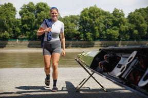 The Elite Rowing Short 7" with Pocket (Women's) - Crewroom - XS - Grey